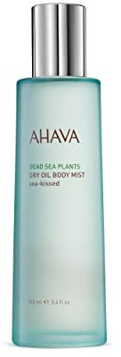 AHAVA Totes Meer Pflanzen Trockenöl Körperspray, Meeres-Kuss - Nährt, Weicht, Strahlende Haut, Hautbarriere Stärken, mit Osmoter, Jojoba-Samenöl, Vitamin E, 3.4 fl.oz