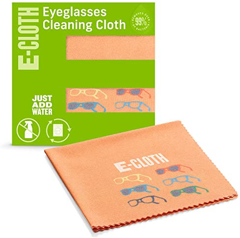 E-Cloth Microfiber Cleaning Cloth, Orange, 1 Pack