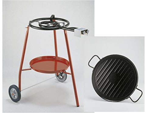 Garcima - Paellero400+Plancha Grill Ref 40006