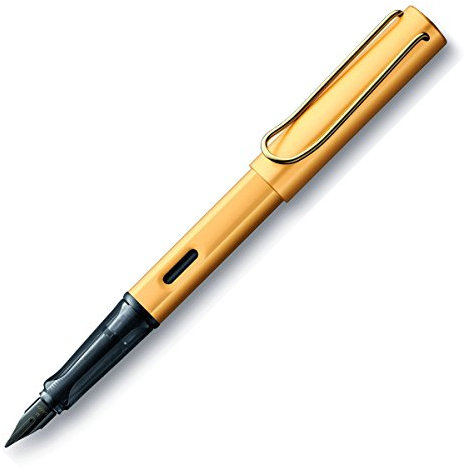 Lamy Lx Gold Au Fountain Pen, EF Nib