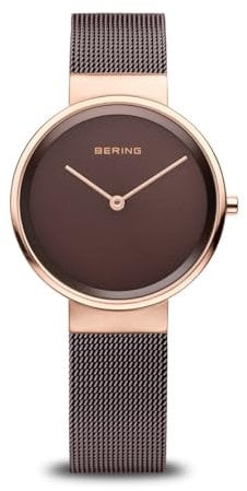 BERING Damen Uhr Quarz Movement - Classic Collection mit Edelstahl und Saphirglas 14531-262 Armbandsuhren - 5 ATM
