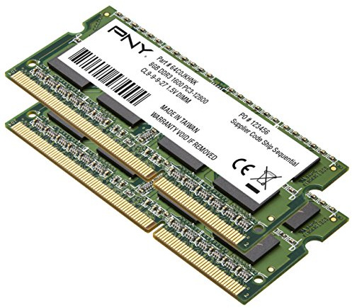 PNY MN8GK2D31600LV Kit de 2 Mémoires RAM DDR3L 4 Go x 2