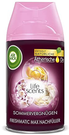 Air Wick Freshmatic Max Raumspray – Nachfüller für den Air Wick Freshmatic Max – Duft: Sommervergnügen – 1 x 250 ml Nachfüller