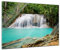 Bilderdepot24 Glasbild - Dschungel Wasserfall in Thailand, Provinz Kanchanaburi 80x60 cm - Deko Glas - Wandbild aus Glas - Bild auf Glas - moderne Bilderdepot24 Glasbilder - Glasfoto - Echtglas