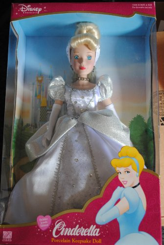 Disney Cinderella Porcelain Keepsake Doll