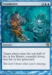 Magic The Gathering - Traumatize - Traumatizzare - 9th Edition