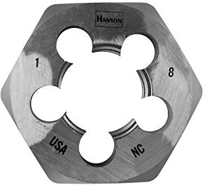 Hanson 8465 Schneideisen 1-8 1 13/16 NC Sh, für Gewindeschneiden-Extraktion