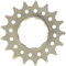 Point Ritzel Single Speed, Distanzring-Stärke 1,8mm, Cr-Mo Stahl, silber, 15 Zähne, 02021501