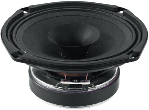 MONACOR SP-155X Broadband Speaker, Compact Tweeter for Full Audible Frequency Playback, Chassis for All Sound Applications up to Hi-Fi, Black