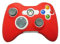 OSTENTt Funda Protectora de Silicona Suave Compatible con Microsoft Xbox 360 Controller Game, Color Rojo