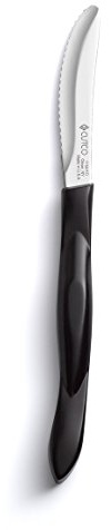 CUTCO Model 1759 Table Knife with Double-D (DD) serrated edge in Sealed Plastic Bag with 3.4 High Carbon Stainless blade and 5 Classic Dark Brown handle (often called Black).