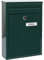 ARREGUI Zaguán E5753 Boîte aux Lettres en Acier, Taille S (Courrier Format A5), Boîte aux Lettres Extérieure Individuelle, avec Fente arrière, Facile à Installer, Vert