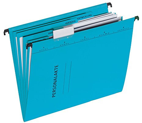 Pagna Personalakte (Hängehefter, für DIN A4, 5-teilig) blau