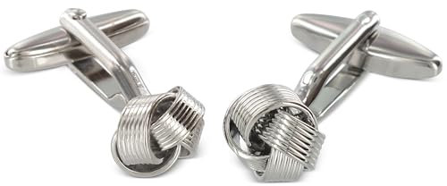 TEROON Manschettenknöpfe Knoten