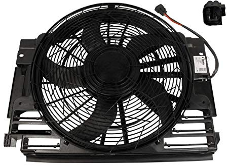 VEMO - V20-02-1076 - Fan, air Conditioning Condenser - Compatible with BMW 64546921381