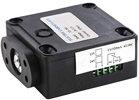 UHPPOTE Fail Secure Mini Cerradura Eléctrica Perno DC12V Pequeño Gabinete Cerradura Cajón Bloqueo De Archivos