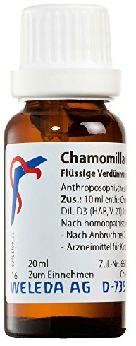 Chamomilla recutita Cupro culta, Radix Rh D3 Dil,20ml