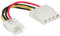 InLine 26622A Stromadapter, 8,89cm (3,5) Buchse zu 13,34cm (5,25) Stecker, 6cm