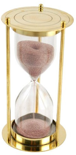 Messing Sand Timer Sanduhr 15,2 cm