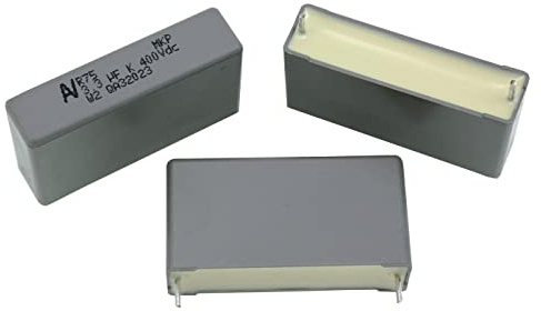 5x Arcotronics MKP Condensateur À Film | 3,3µF 400V DC I 2-Pin Raccordement I 2-Pins I 3,3uF, 3300nF I Condensateur pour les filtres de fréquences des ha