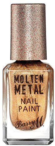Barry M Cosmetics Molten Metal Nail Paint, Bronze Bae