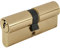 Yale Locks X6 Cylindre de serrure Double profil Certifié Kitemark Laiton poli Visi 35 x 35 x 80 mm (Import Grande Bretagne)