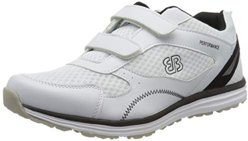 Brütting Femme Performance V Chaussures de Fitness, Blanc (Weiß/Schwarz Weiß/Schwarz), 36 EU