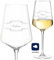 polar-effekt Leonardo Weinglas mit Gravur des Namens – Wein-Glas 560 ml Geschenkidee - Weißweinglas - Geschenk für Mama, Muttertag, Geburtstag, Weihnachten