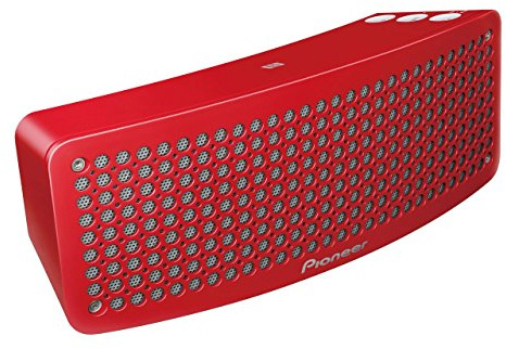 Pioneer XW-BTSP1-R Bluetooth Speaker (batterie intégrée, NFC, un appairage tactile) rouge
