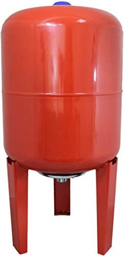 Duda Energy ExpTank-100VL-S Ausdehnungsgefäß rot für Solar-Warmwasserheizungsanlagen Thermodruckschutz, 100 Liter / 26.4 Gallon