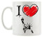 I Love Statue de la Liberté Fun Tasse