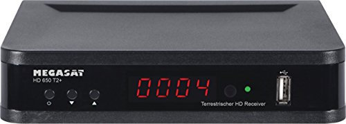 Megasat DVB-T-Receiver HD 650 T2+, 12 / 230 Volt