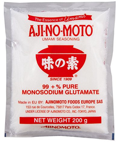 Ajinomoto Geschmacksrichter auf Basis von Mononatriumglutamat – 200 g – [Packung mit 12 Stück]