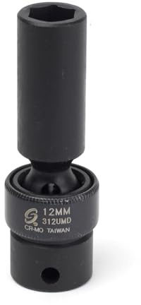 Sunex 312UMD Universal-Stecknuss, 6 Punkte, metrisch, 12 mm