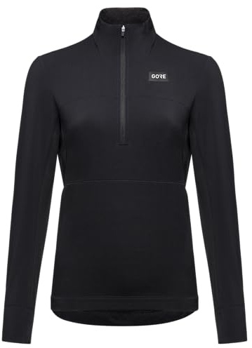 GORE WEAR TrailKPR Hybrid 1/2-Zip Damen, Black, 40