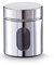 Zeller Present Vorratsglas, Frischhaltebehälter, 500 ml, Chrom