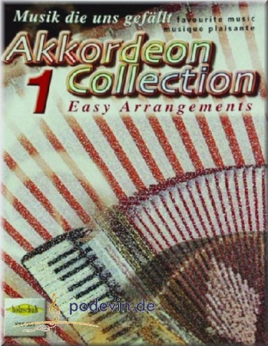 Akkordeon Collection 1 - Akkordeon Noten | ©podevin-de [Musiknoten]