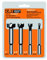 CMT 537.000.04 Forstner-Bit-Set, 4-teilig, 1/4-1/2-3/4-1 Zoll Durchmesser, 3/8 Zoll Schaft