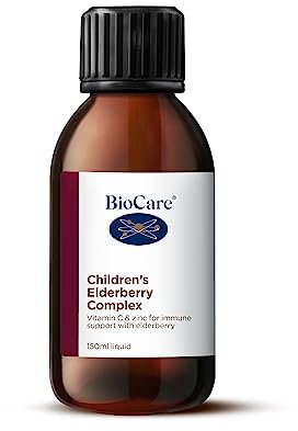 BioCare Children's Elderberry Complex | Especially Designed for Children to Support Their Immune System - 150ml