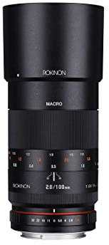 Rokinon Obiettivo macro Full Frame F2.8 da 100 mm per Fuji X