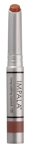 Impala - Lang anhaltender Lippenstift Farbe Braun Nº 120 | Permanenter Lippenstift | Permanenter Lippenstiftstick | Lange Haltbarkeit | Feuchtigkeitsspendender Lippenstift