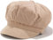 Kuyou Winter Gatsby Newsboy Barett Cap Schirmmütze Kappe Hut (Khaki)