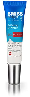 SWISS IMAGE ANTI-AGE 46+ - Straffende Unteraugencreme - 15ml - Keine Parabene - Kein Mineralöl - Keine Phathalate