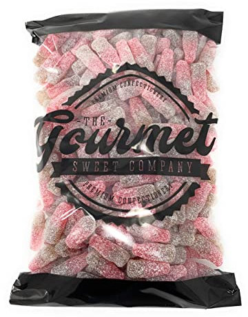 Fizzy Cherry Cola Bottles 1kg Share Bag by The Gourmet Sweet Company