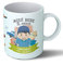Planetacase - Taza Camionero - Regalo Original - Cerámica 330 mL - Taza Desayuno Apta para Microondas y Lavavajillas - Resistente a Lavados