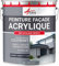 Peinture Façade - Peinture Hydrofuge Acrylique 14 couleurs - Dure jusqu'à 15 ans 10 L (+ ou - 60 m² en 1 couche) - Gris petit-gris - RAL 7000 - ARCANE INDUSTRIES