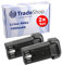 Lot de 2 batteries Li-ion pour DeWalt DCB095, DCF680, DCF680N1, DCF680N2, DCF680G2, DCF680G2F-QW, DCF682, DW4390, DCL023 - Remplace DCB080 / 7,2 V 1000 mAh
