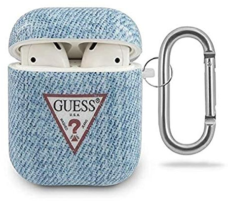 Custodia per AirPods Jeans Collection Colore: Azurro Guess GUACA2TPUJULLB