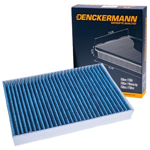 DENCKERMANN Filtro abitacolo Filtro al carbone attivo, Filtro per polveri fini (PM 2.5), con effetto antibatterico, con azione fungicida M110719A
