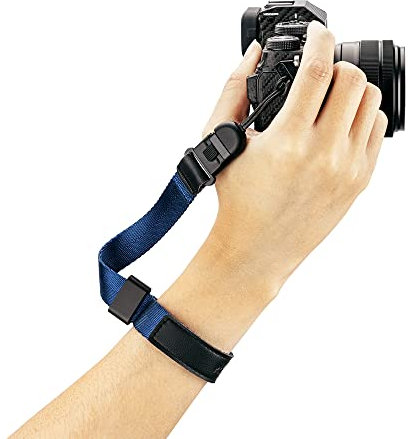 PROfezzion Sangle de Poignet Dragonne pour Appareil Photo pour Nikon Z5 Z6/6II Z7/7II Z9 Z30 Z50 Zf Zfc D780 D750 D500 D7500 D7200 D5600 D5500 D5300 D5200 D5100 D3500 D3400 D3300 Fujifilm X-M5 X-S20
